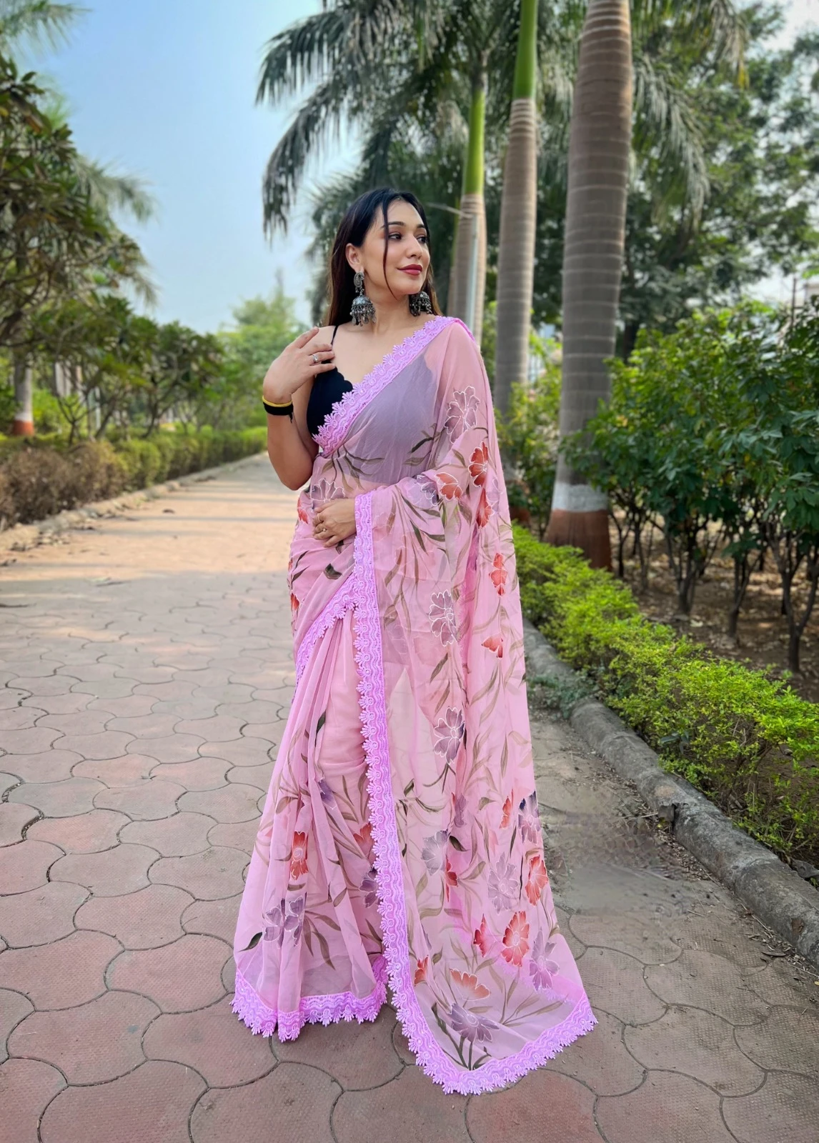 Shree Trends Snehlata Shimmer Wholesale Fancy Saree Catalog — Wholesale Sarees, Shree Fabs wholesale from Surat — Photo 2